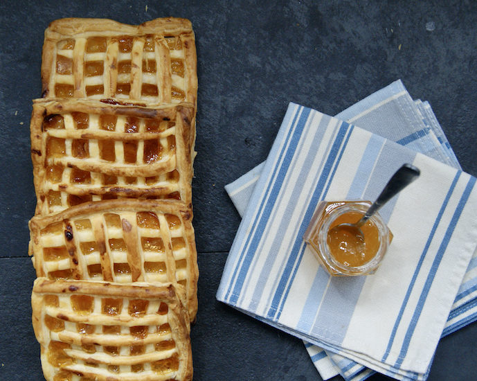 Carrés à la confiture