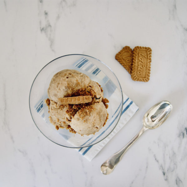 Glace aux speculoos
