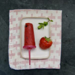 Sucettes glacées, mojito fraises et litchis