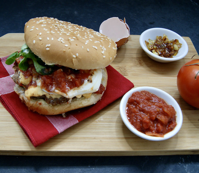 Hamburger Mr Sunny Side up