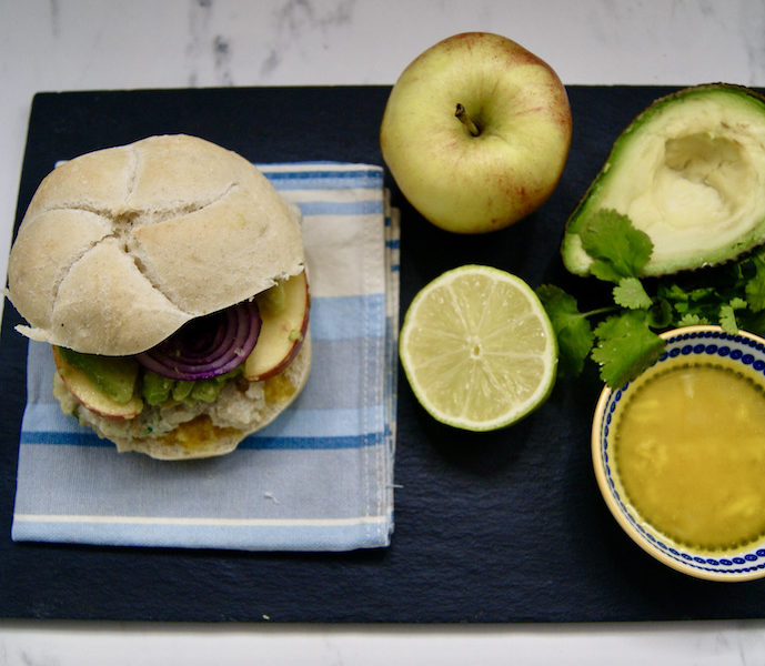 Burger marin, sauce aïoli