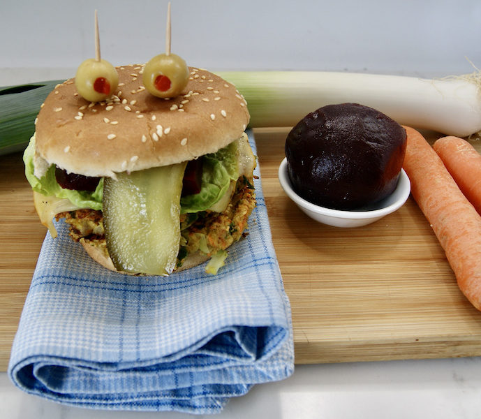 Burger végétarien made in Switzerland