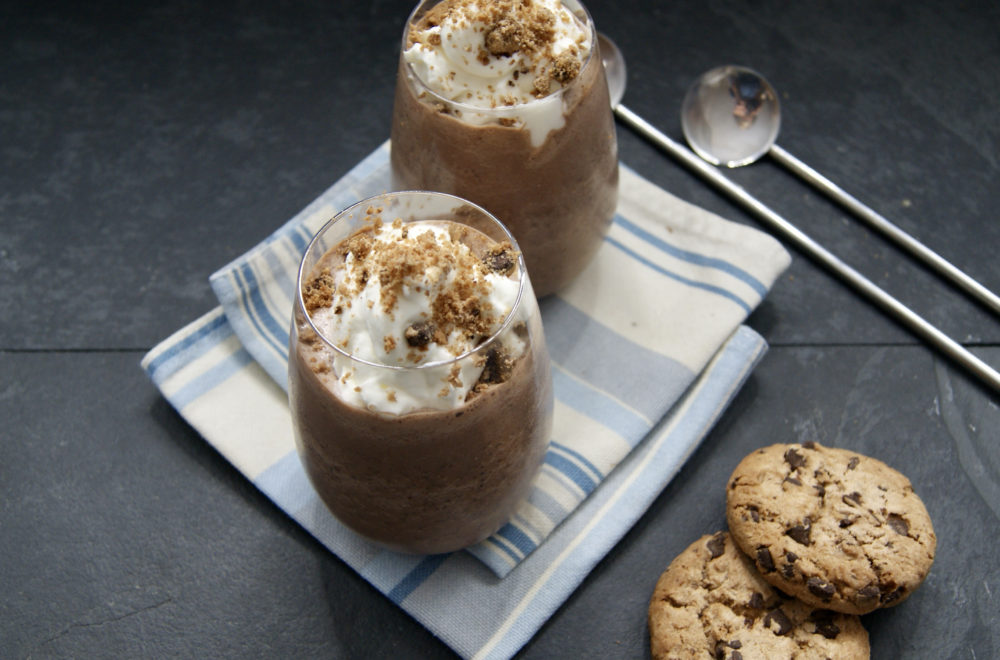 Milkshake chocolat-cookies