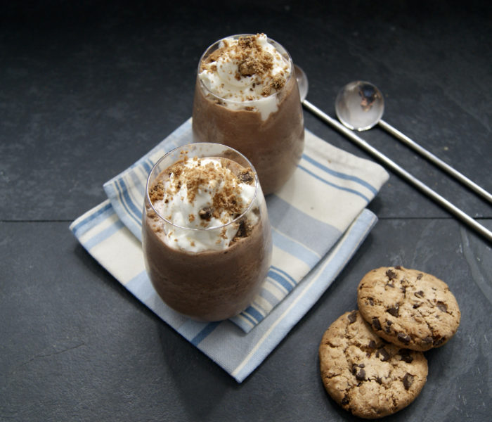 Milkshake chocolat-cookies