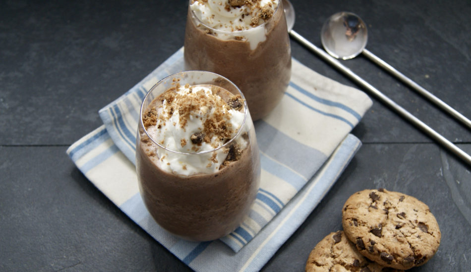 Milkshake chocolat-cookies