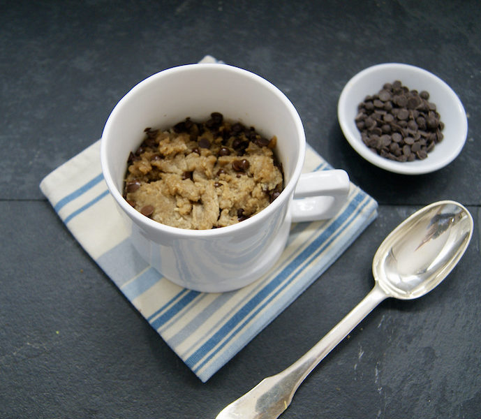 Mugcake cookie