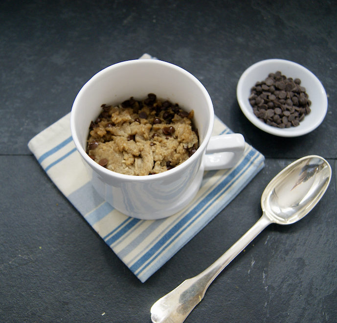 Mugcake cookie