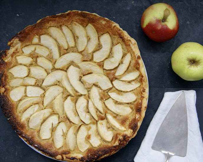 Tarte fine aux pommes