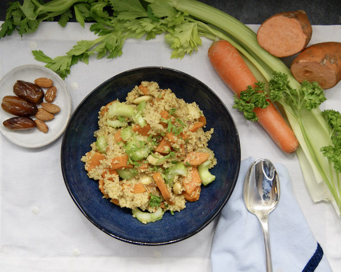 Couscous aux patates douces