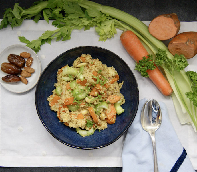 Couscous aux patates douces