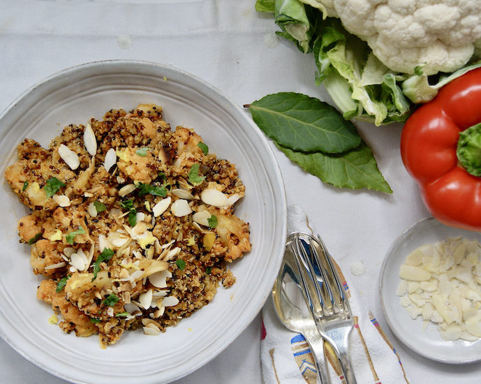 One-pot paëlla au quinoa