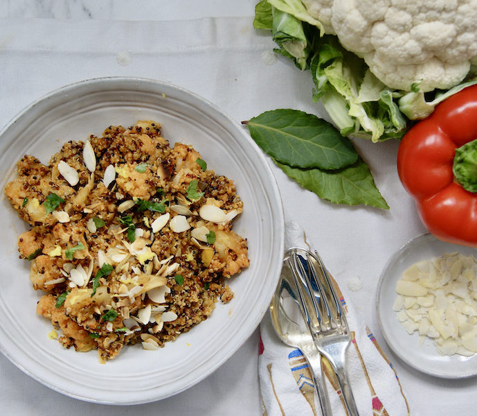 One-pot paëlla au quinoa
