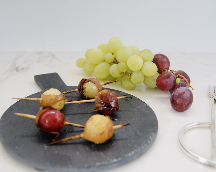 Raisins enrobés de bresaola
