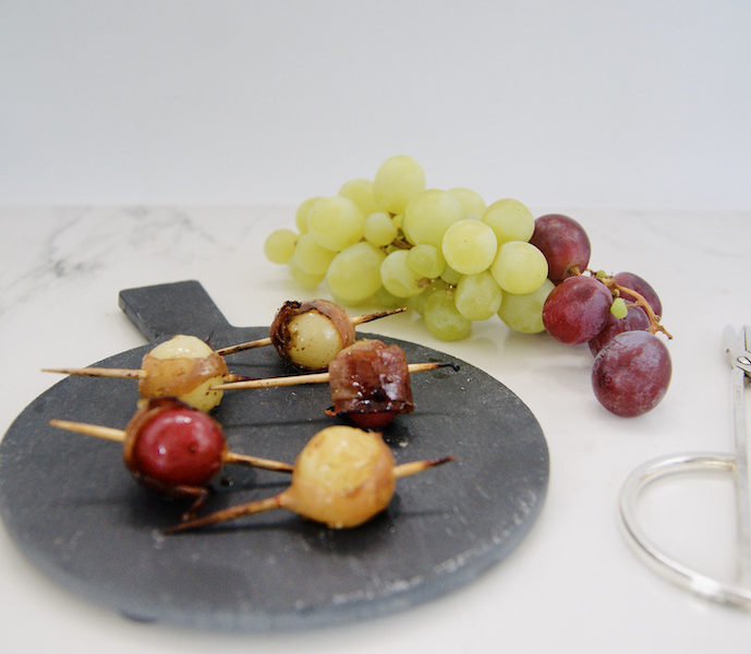 Raisins enrobés de bresaola