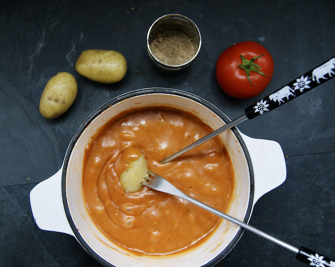 Fondue aux tomates