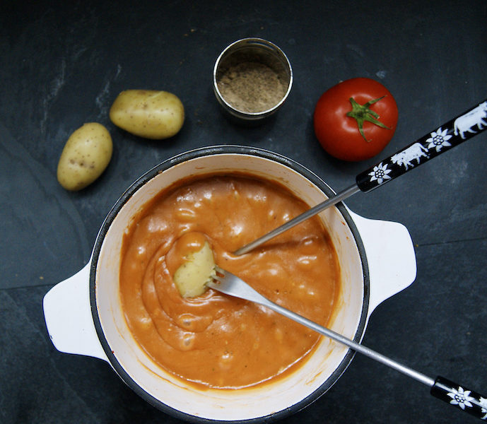 Fondue aux tomates