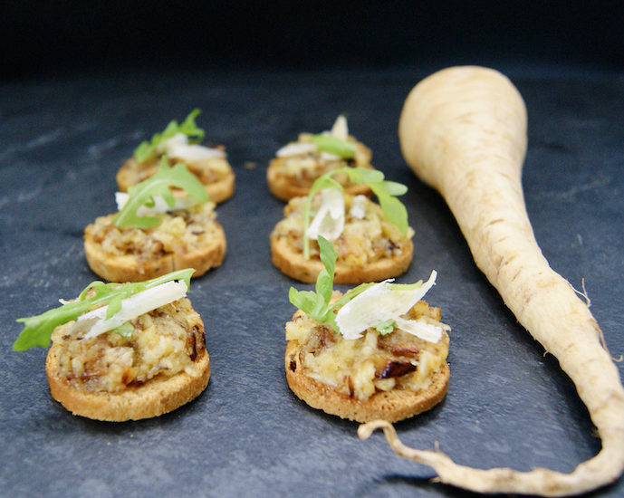 Toasts aux panais