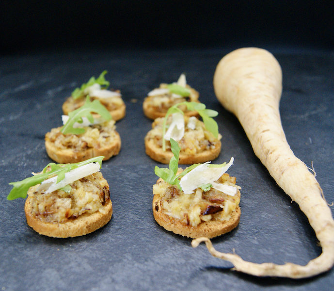 Toasts aux panais