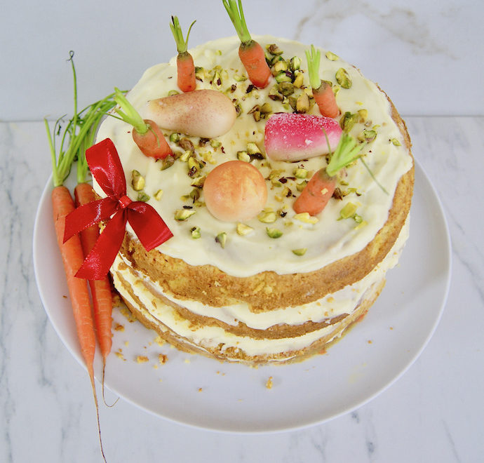 Naked cake aux carottes