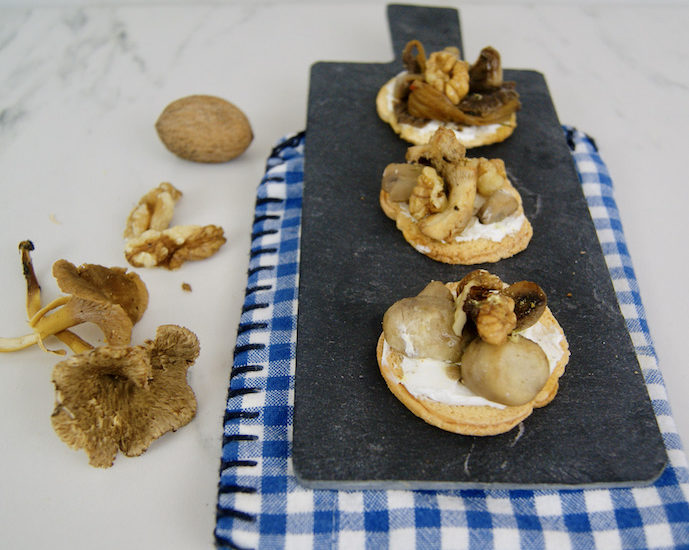 Toasts aux champignons