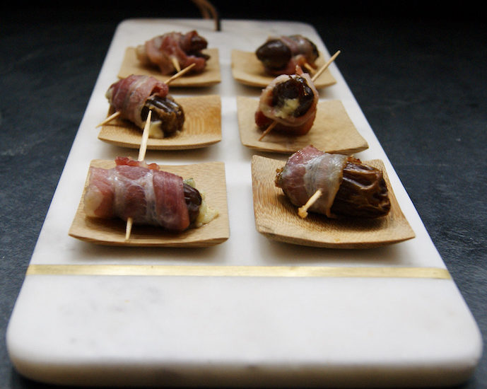 Dattes aux lardons