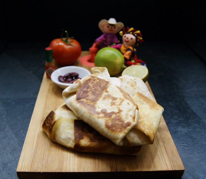 Wrap végétarien à la mexicaine