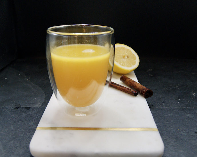 Citronnade chaude d’hiver