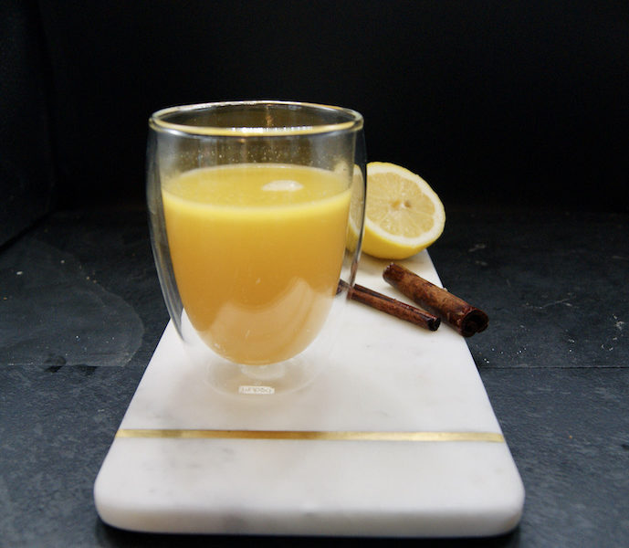 Citronnade chaude d’hiver
