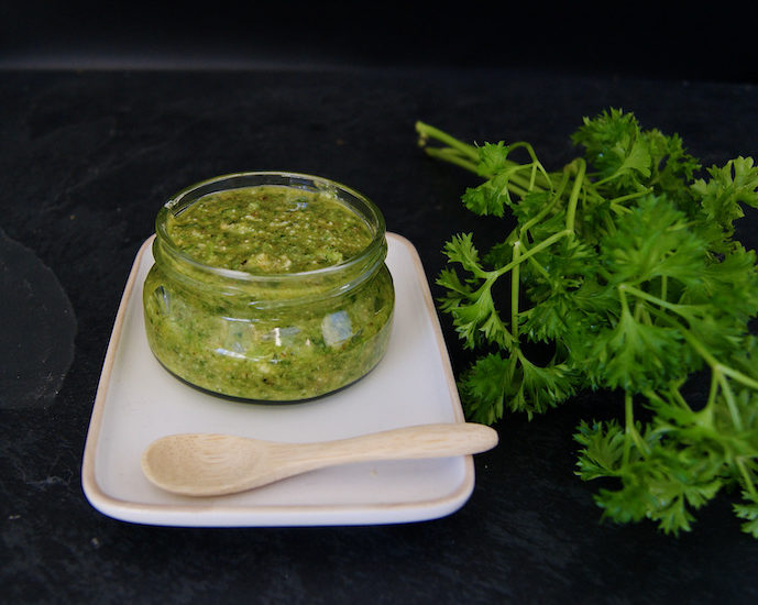 Pesto de persil maison