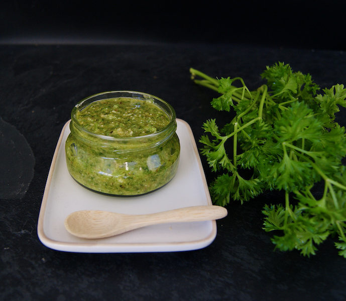 Pesto de persil maison