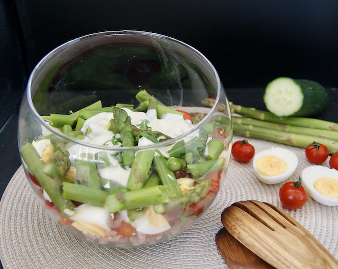 Trifle de salade