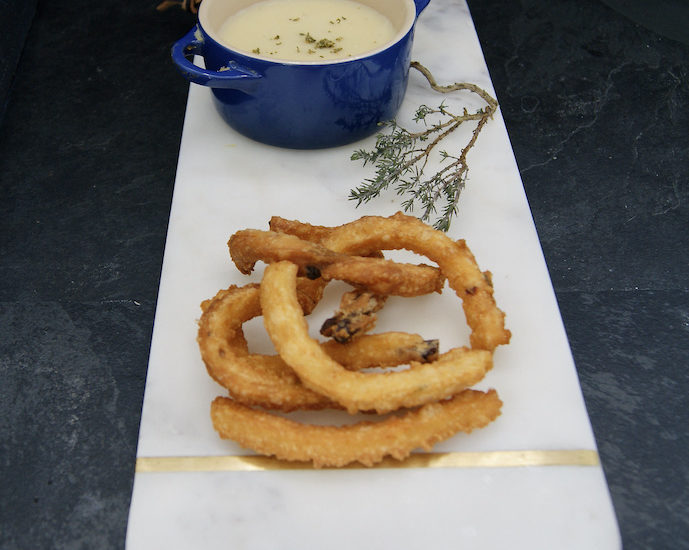 Fondue et churros aux herbes