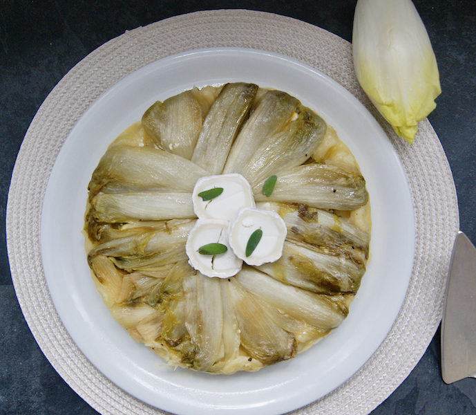 Tarte tatin aux endives