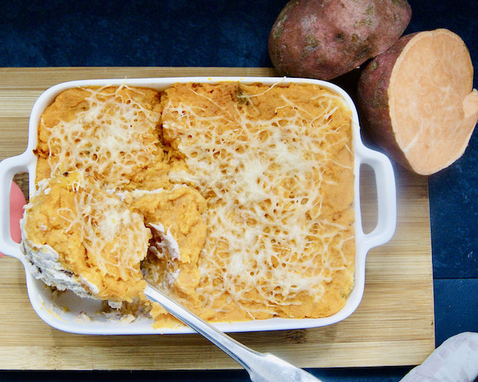 Parmentier de thon aux patates douces