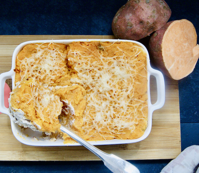 Parmentier de thon aux patates douces
