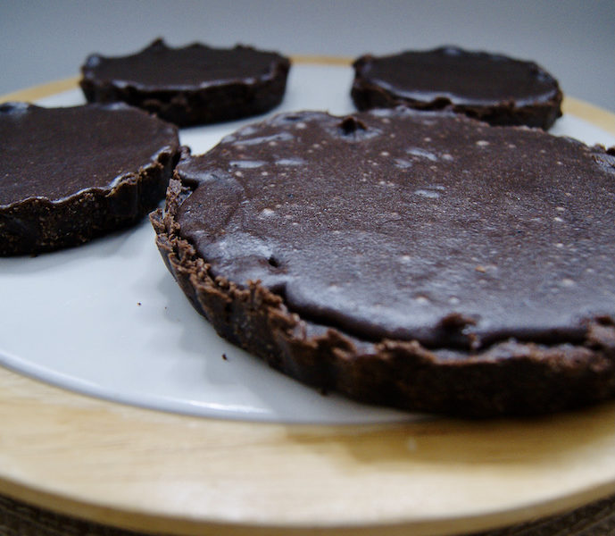 Tarte crue au chocolat