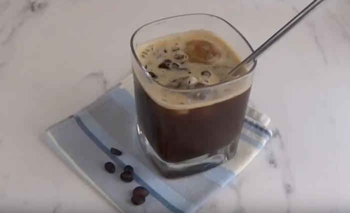 Café frappé grec