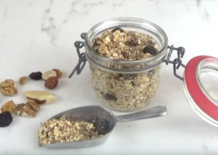 Granola salé