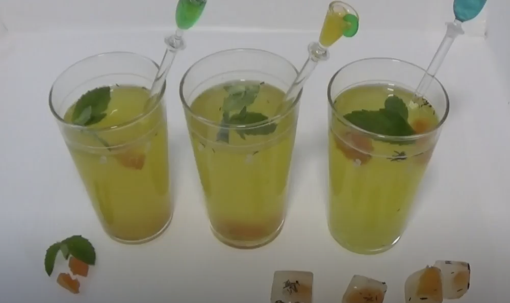 Golden Green Iced tea