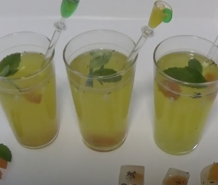 Golden Green Iced tea