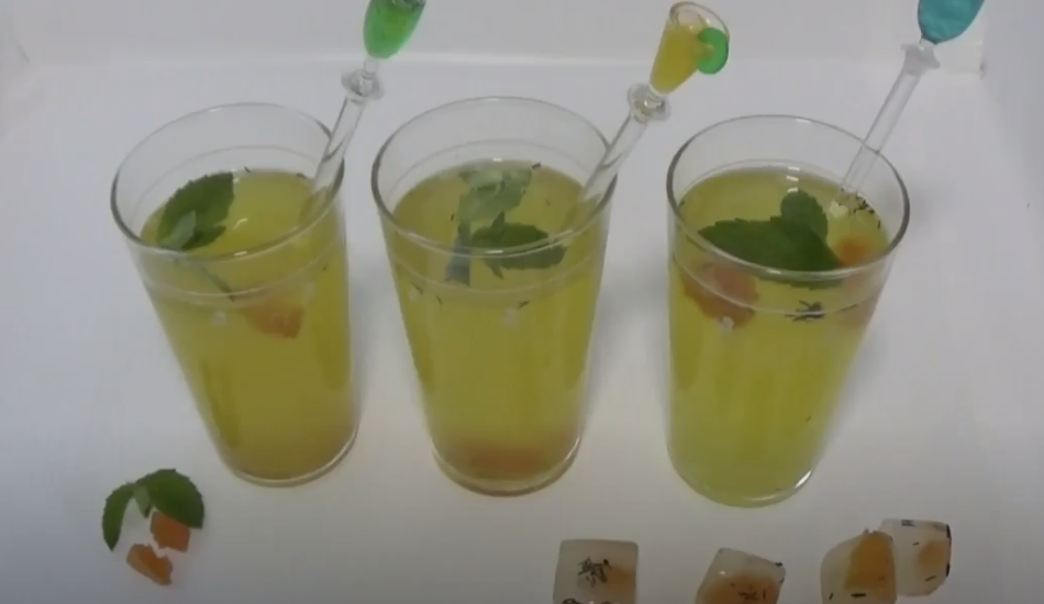 Golden Green Iced tea