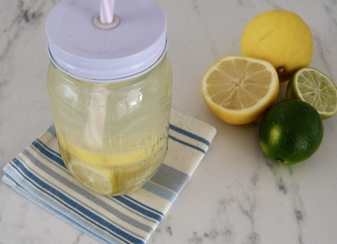 Citronnade aux 2 citrons