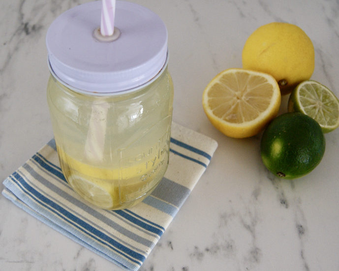 Citronnade aux 2 citrons