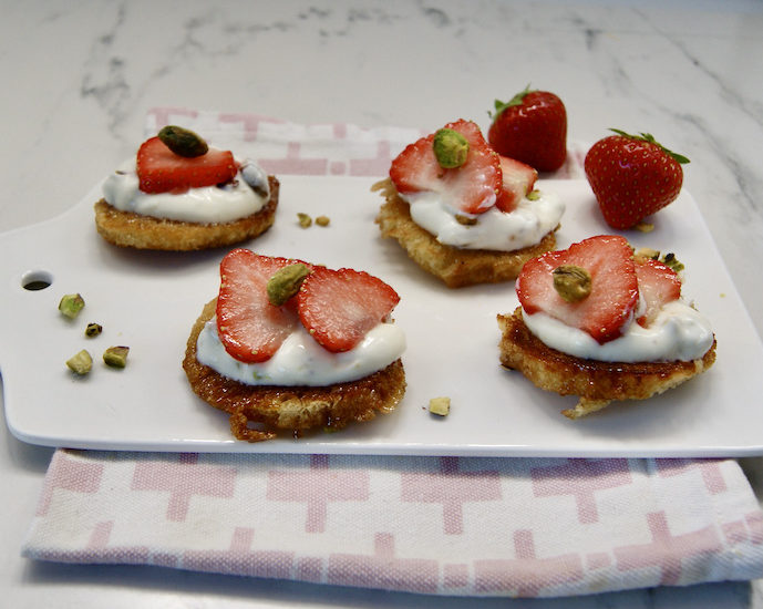 Tartelette fraise minute