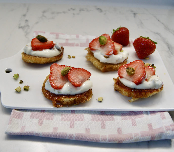 Tartelette fraise minute