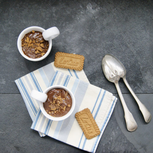 Petit pot chocolat-spéculoos