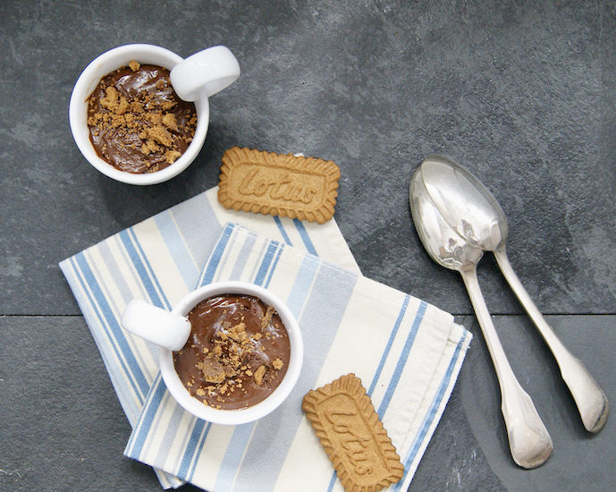 Petit pot chocolat-spéculoos
