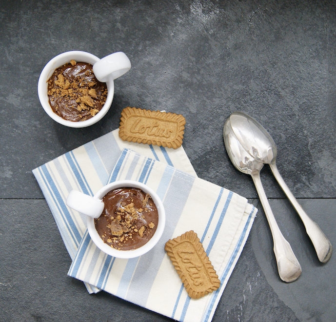 Petit pot chocolat-spéculoos