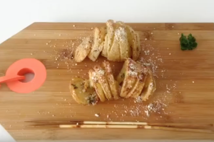 Pommes de terre en tourbillon