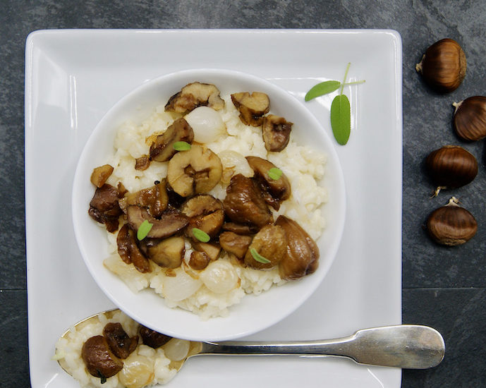 Risotto aux marrons